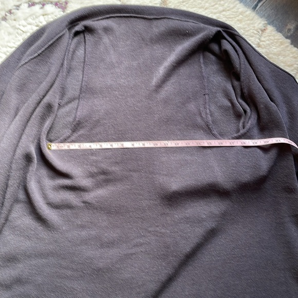 Sweater Wrap Gray/Brown Vest Size Medium - Picture 8 of 8